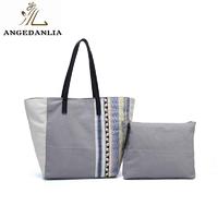 China factory custom beach tote bag top designers fashion pu/genuine leather handbags handbag